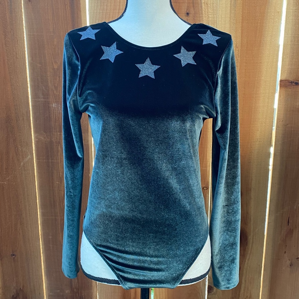 Victorias Secret Dark Green Stars Velvet VSX Sport